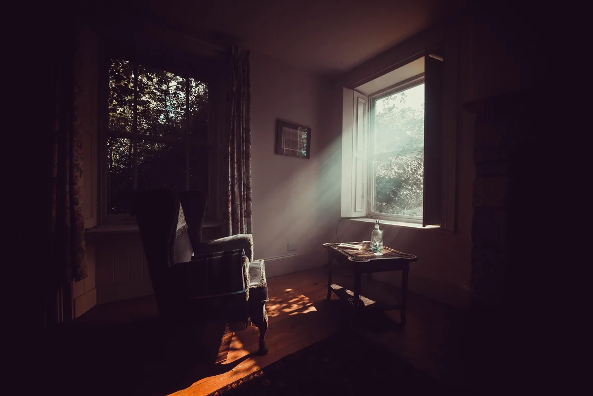 Depression — a calm, everyday scene
